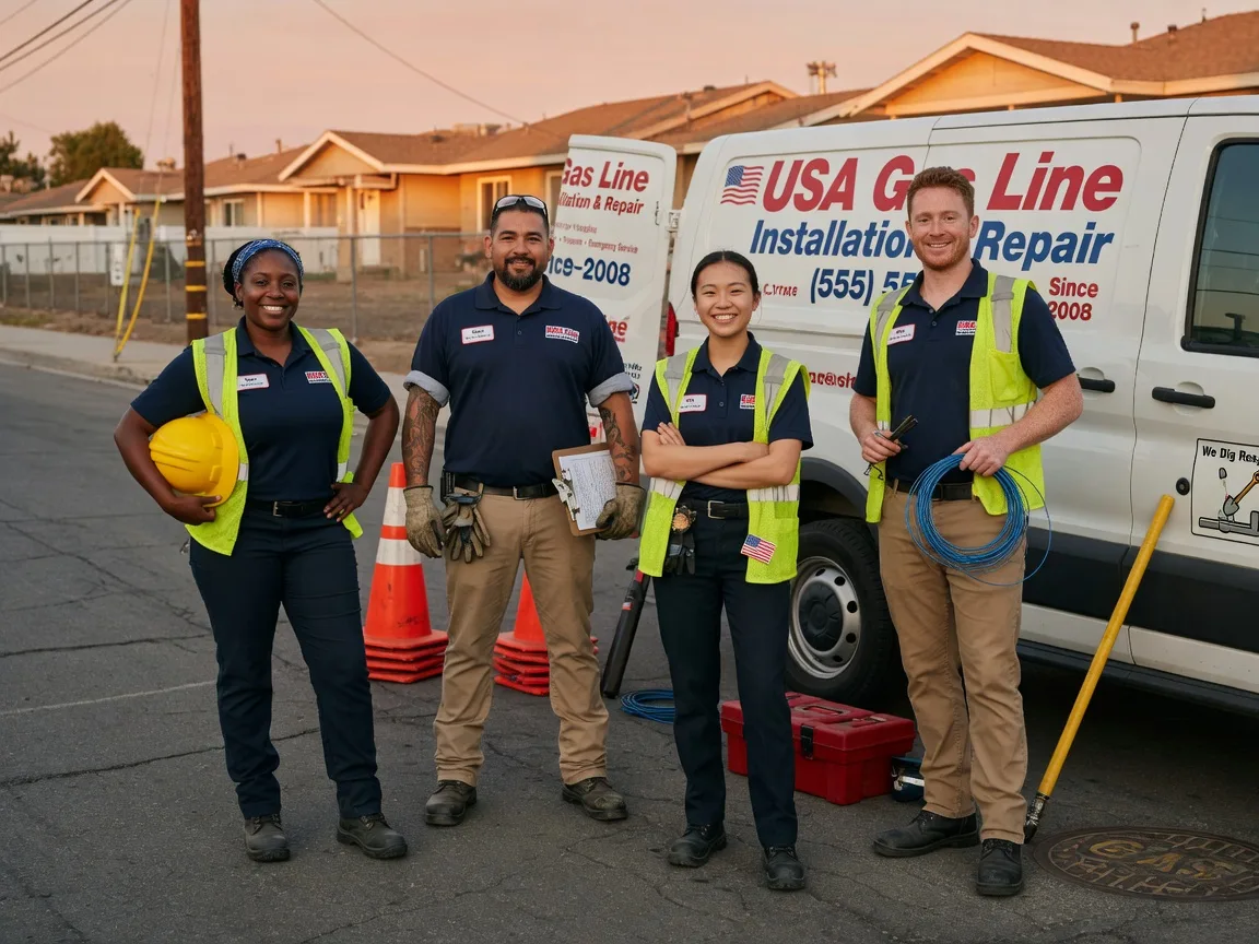 Gas Line Installation company in Jacksonville, TX